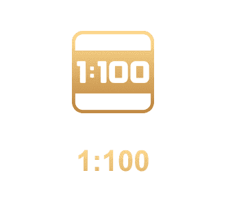 1:100